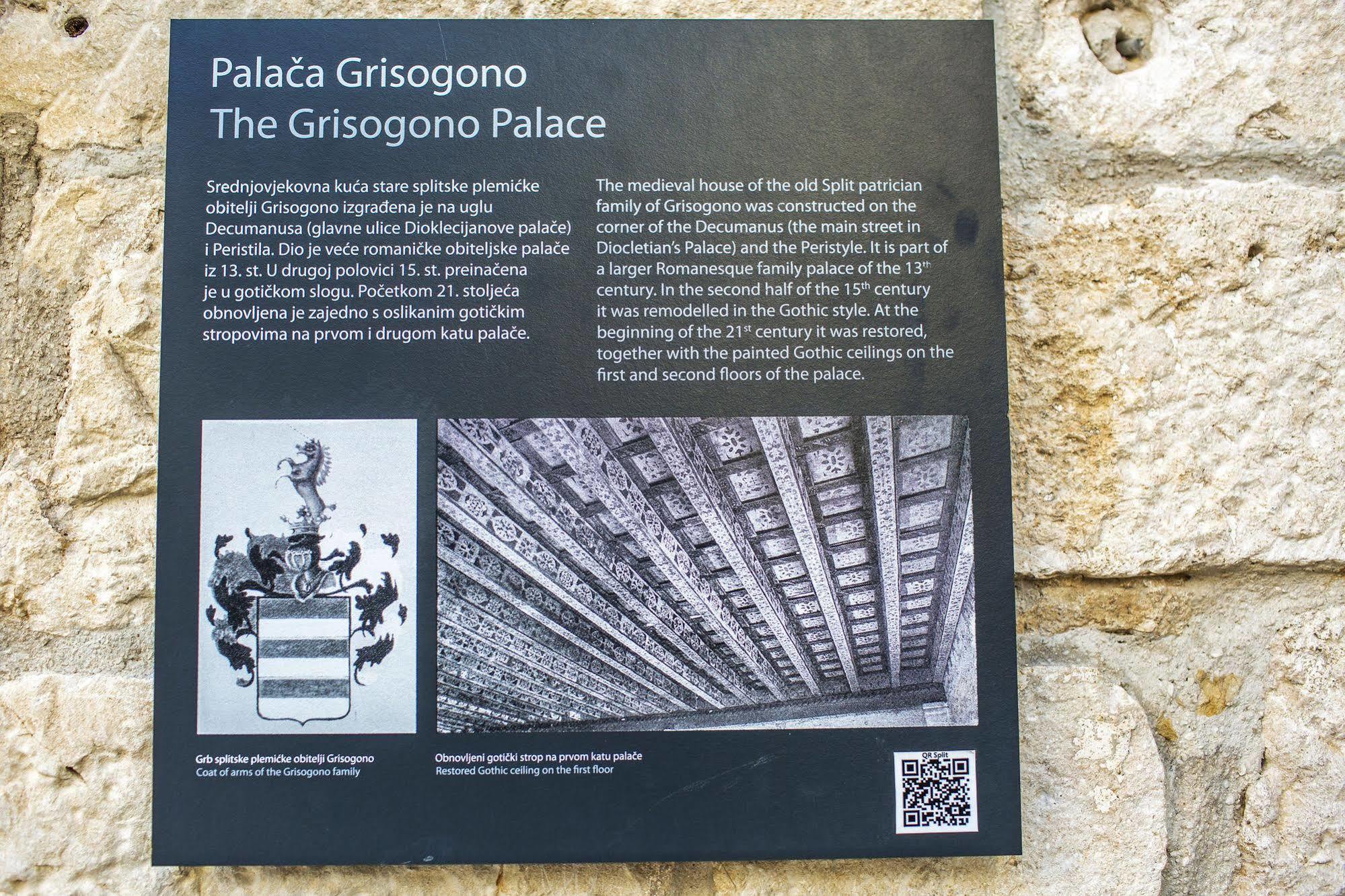 Grisogono Palace Heritage Residence Split Kültér fotó